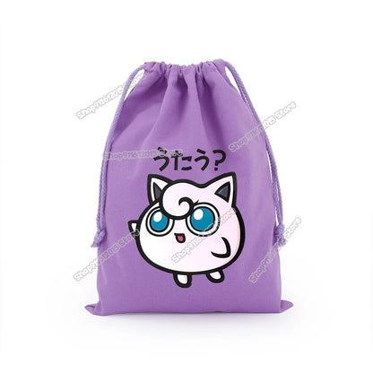 Pokémon Drawstring Storage Bags – Pikachu, Squirtle, Charmander & Charizard Party Gift Pouch