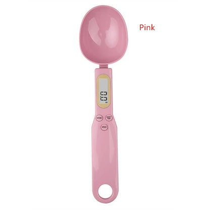 500g 0.1g Digital Kitchen Scale – LCD Electronic Measuring Spoon Scale for Flour, Milk, Coffee & Food, Mini Precision Baking Weighing Tool
