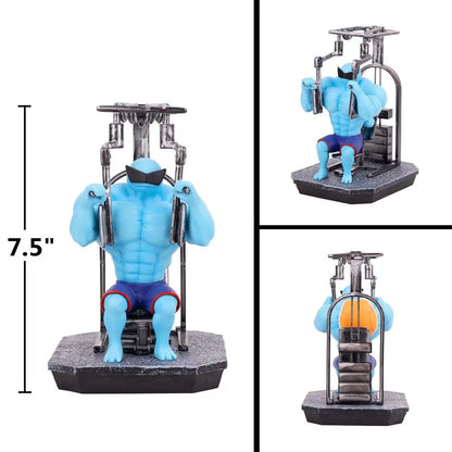 18cm Pokémon Figures – Gym Cartoon Fitness Muscle Action Figures (Charmander, Bulbasaur, Squirtle) Anime Fit Model Figurines Toys