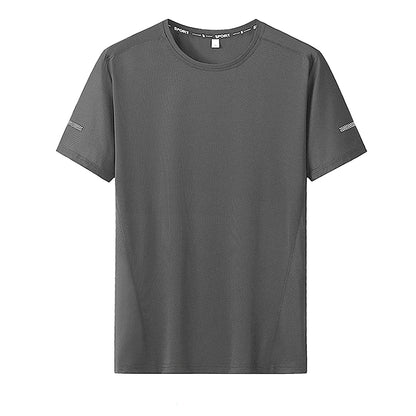 1/2PCS Plus Size Men's Quick-Dry T-Shirts – Short-Sleeve Gym & Running Tops, Lightweight Fitness Training Jerseys & Sportswear