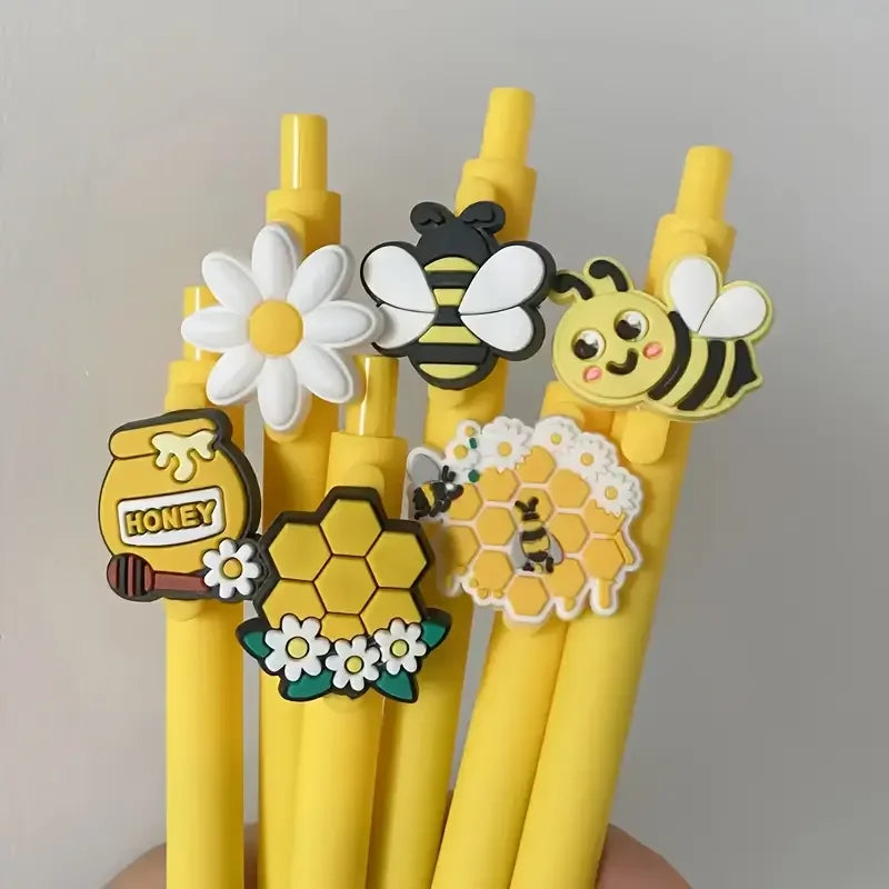 5/10/20PCS Bee Inspirational Pens – Motivational Neutral Ballpoint Pens for Employee Gifts, Bee Lovers & Thank You Gifts