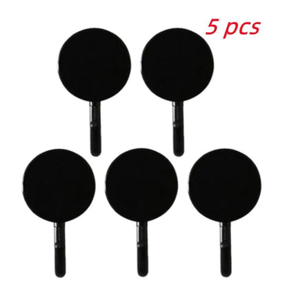 Ganchos de pared autoadhesivos de 5/10 piezas – Ganchos fuertes sin taladro para baño, cocina, puerta, almacenamiento de ropa y toallas