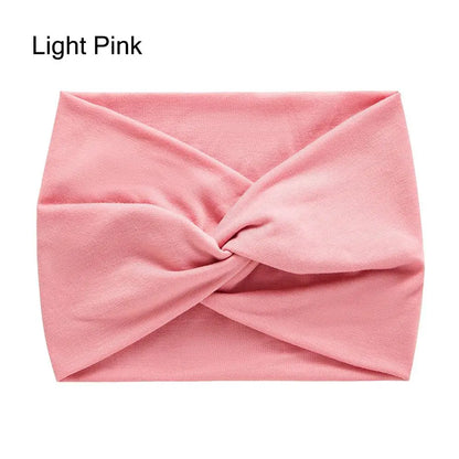 Extra Large Twisted Headband – Thick Wide Turban Hair Wrap for Women | Workout Yoga Fashion Hair Accessories