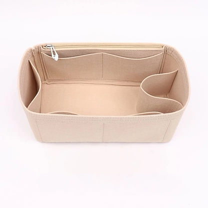 Separador organizador de fieltro para bolso – Divisor de almacenamiento para bolsos Speedy 25/30/35 y Neverfull, organizador interno multibolsillos para bolsos de lujo, carteras y bolsos de mano