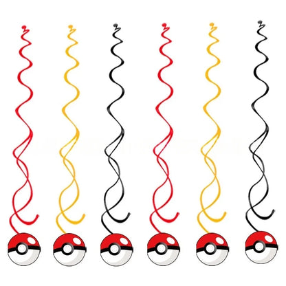 Pokémon Pokéball Birthday Decorations Tableware Set – Paper Plates, Cups & Napkins Party Supplies for Kids, Girls & Boys Birthday Celebration