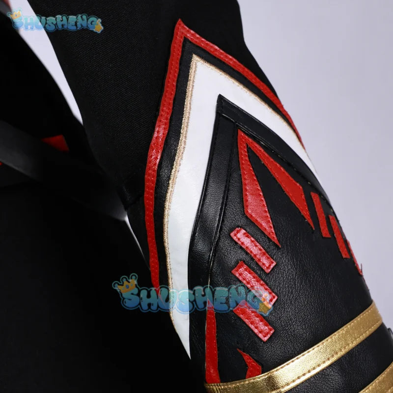 Love and Deepspace Caleb Inspired Cosplay Costume – Farspace Colonel Female Uniform Outfit for Women Halloween, Carnival & Party Roleplay