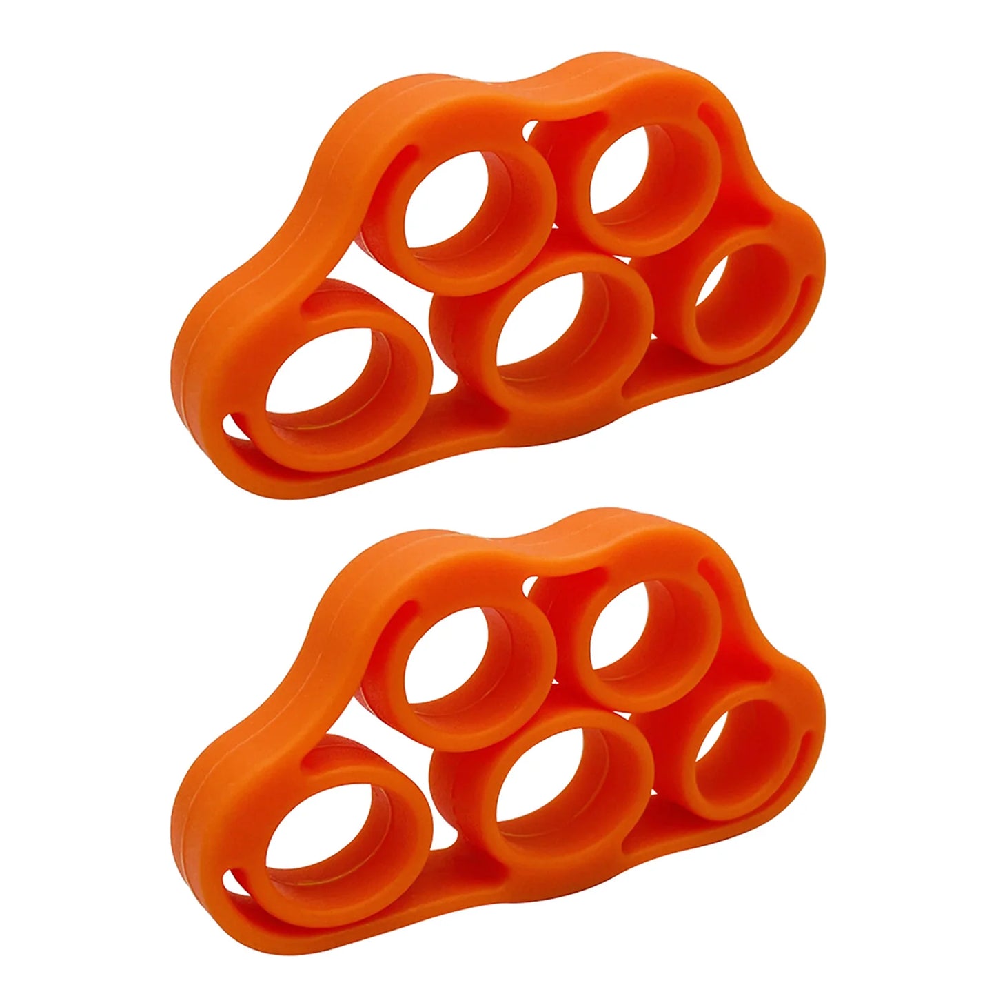 Fortalecedor de dedos de silicona – Ejercitador de manos y dedos para guitarristas, rehabilitación y fitness de manos