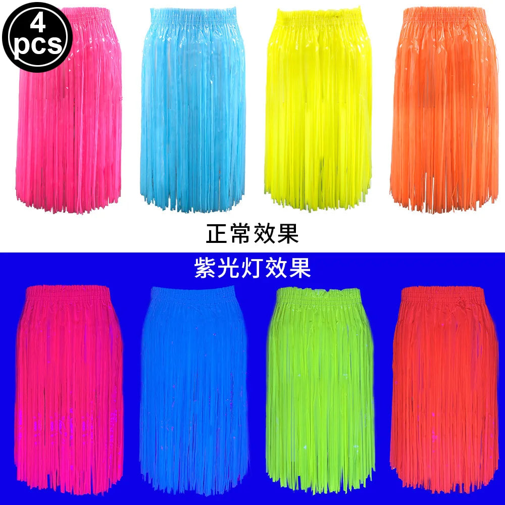 Neon UV Reactive Party Hats – Fluorescent Formal Hats for Glow Parties, Festivals & Events