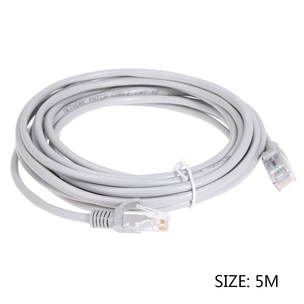 Cable Ethernet de alta velocidad – Cable de red LAN RJ45 para router, ordenador, portátil y dispositivos de monitorización, cable de conexión a Internet 1M/2M/3M/5M/10M/15M/30M