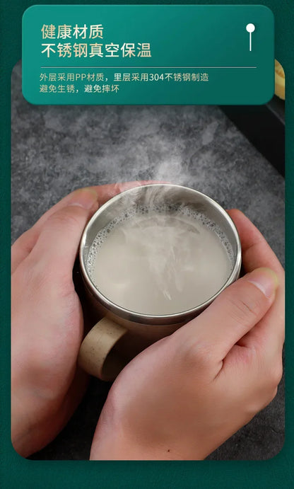 Pokémon Stainless Steel Mug – Pikachu, Snorlax & Eevee Cartoon Drink Cup