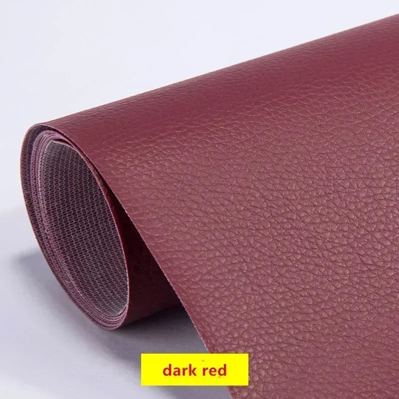 Leather Repair Tape PU Leather Patch Self-Adhesive for Sofa Couch Car Seat Bed Head Furniture Renovation Repair Home Decoration