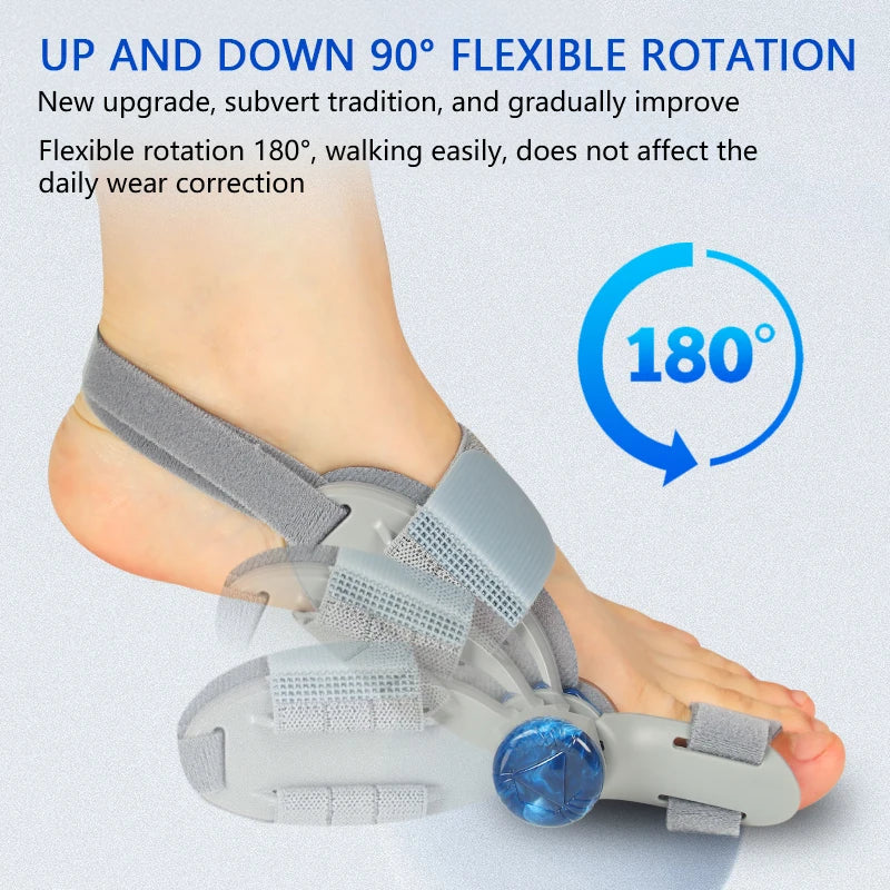 Adjustable Bunion Corrector Splint – Unisex Big Toe Separator Support Brace for Foot Alignment & Comfort
