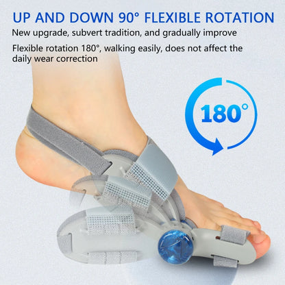 Adjustable Bunion Corrector Splint – Unisex Big Toe Separator Support Brace for Foot Alignment & Comfort