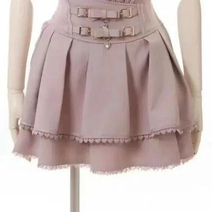 Blusa de mujer de encaje de manga corta estilo lolita japonés 2026, dulce, linda, ajustada, informal, a la moda, para uso diario