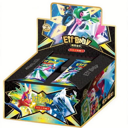 30 Bolsas de Cartas de Elfos de Anime de Pokémon Juego 1 2 3 Generaciones Tarjeta de Lujo para Mascotas Caja de Regalo de Colección Intercambio Juguetes de Cartas Hobbies Regalo de Cumpleaños