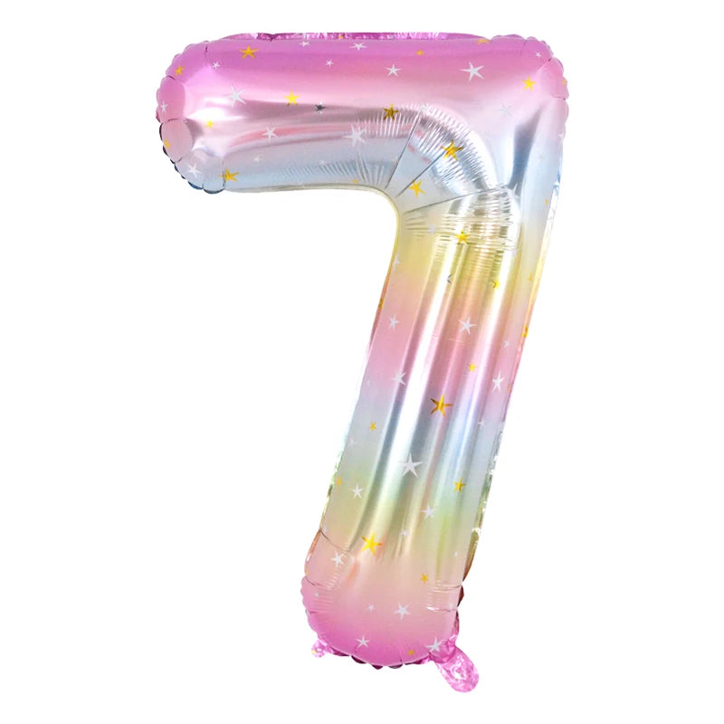 Large Standing Unicorn Foil Balloon – Kids' Unicorn Birthday Party Decoration, Cute Animal Balloon for Girls, Baby Shower & Party Favors