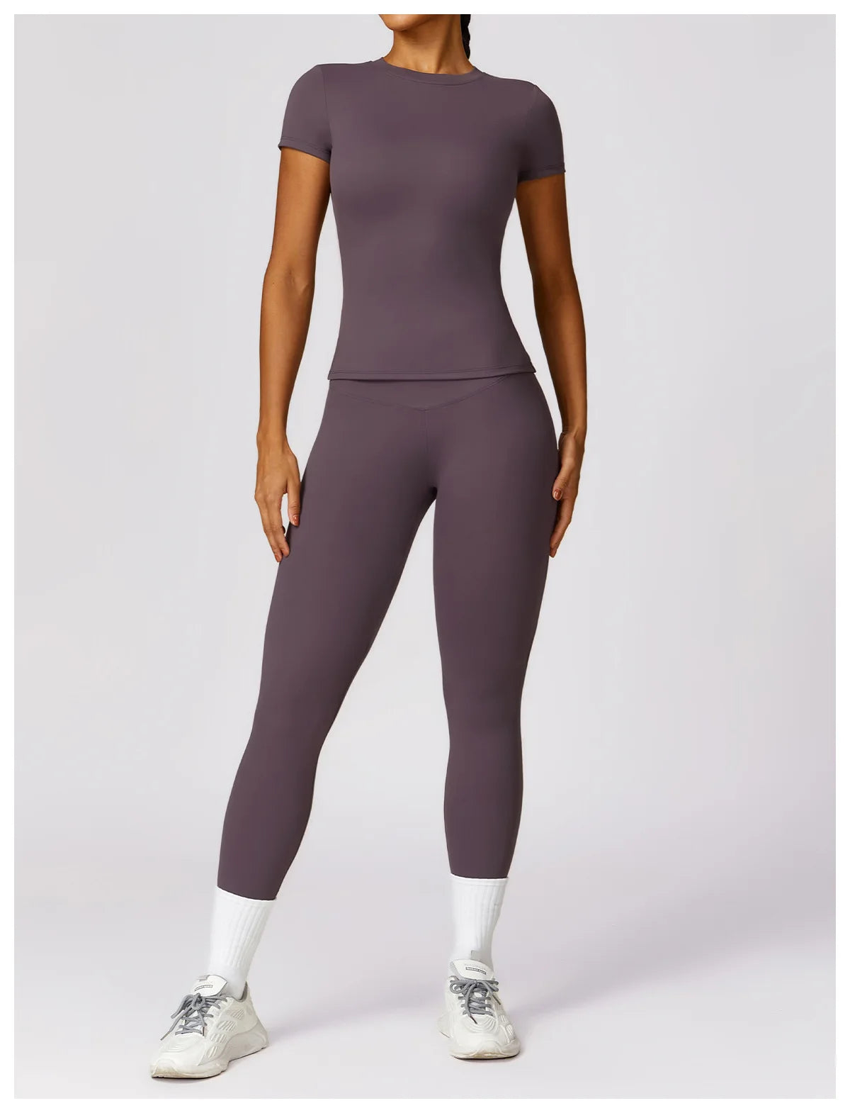 Camiseta de running NCLAGEN para mujer – Top deportivo transpirable de manga corta para gimnasio, yoga, fitness, entrenamiento y ropa deportiva