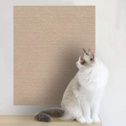 Tapis auto-adhésif à griffer pour chats – Protection de tapis DIY prédécoupable pour murs, coins et meubles