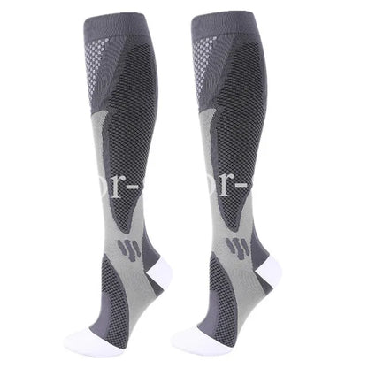 Compression Socks 20–30mmHg Knee High Support Stockings for Men & Women – Running, Cycling & Varicose Vein Relief (EU 36–50)