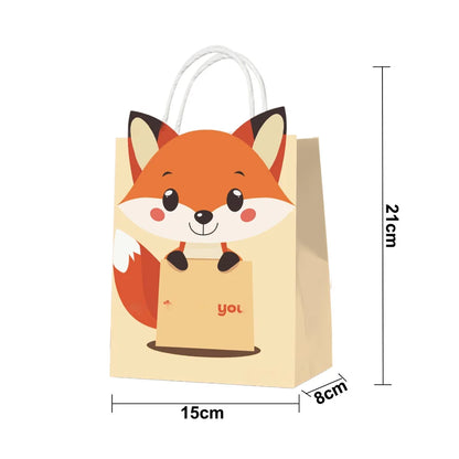 Bolsas de regalo de papel kraft de 5/10/25/50 piezas con asas – Bolsas de regalo y dulces de 10 colores para cumpleaños, bodas, baby showers y empaques de regalo