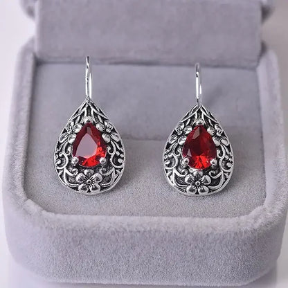 Gothic Bat Zircon Earrings – Dark Night Punk Rock Hip Hop Jewelry for Men & Women, Fashion Statement Earrings & Alternative Accessories