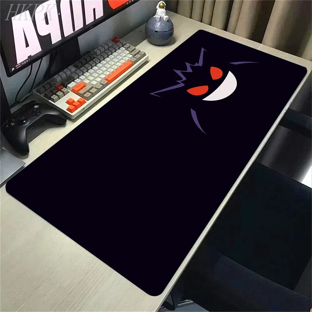 Gengar Gaming Mouse Pad – Large Extended Desk Mat with LockEdge Design for Keyboard & Computer Setup