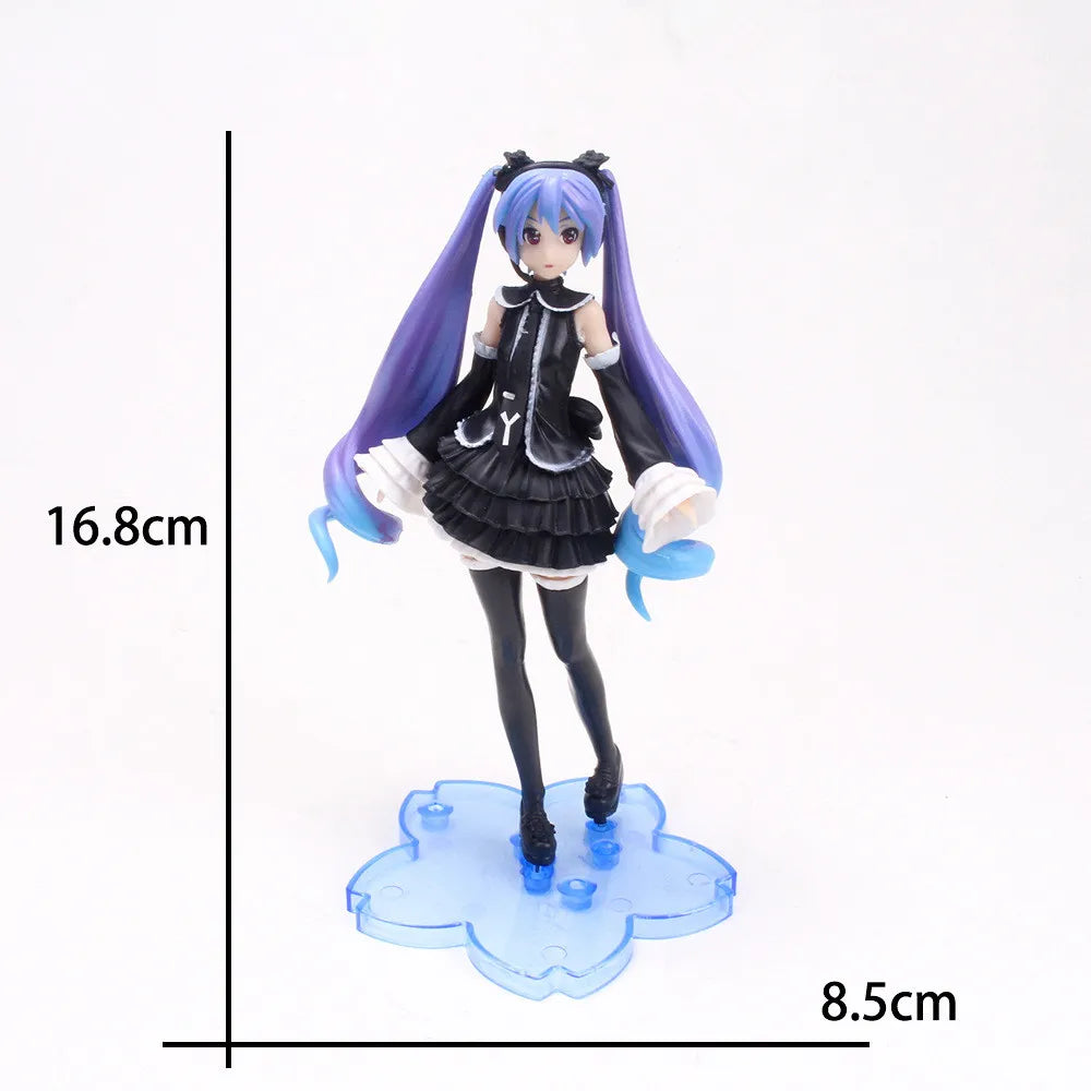 Hatsune Miku Anime Figure – Virtual Singer Manga Statue Figurine Model Toy for Desk Decoration, Cake Topper & Gift