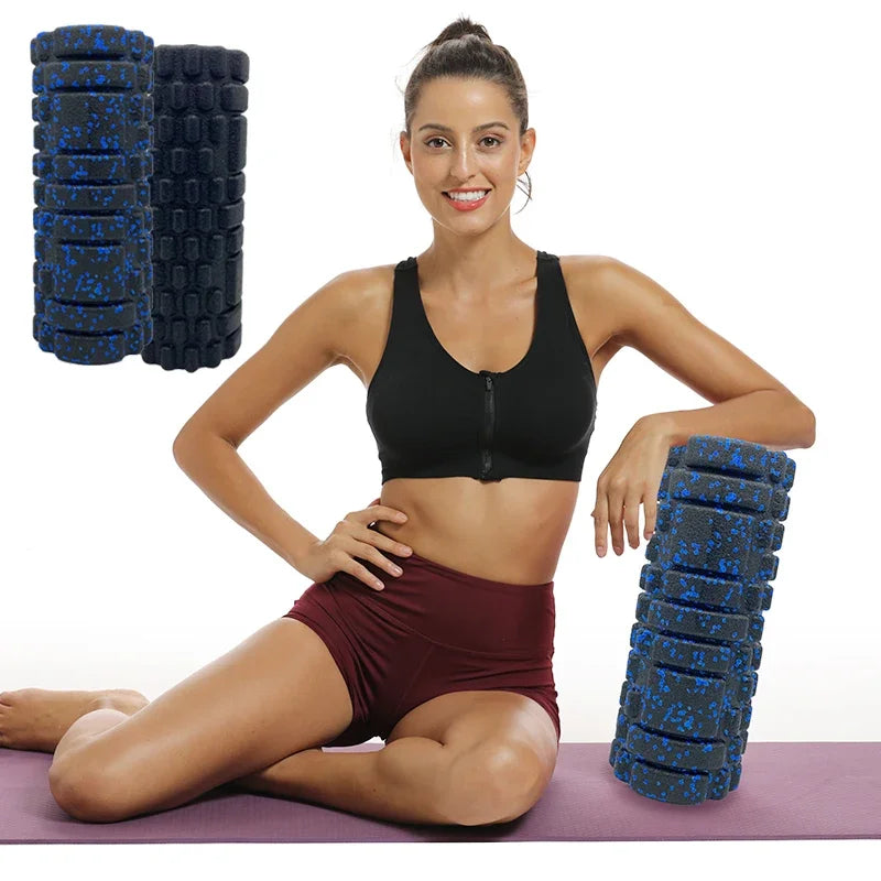30/33CM Fitness Foam Roller – EPP Yoga Massage Roller for Muscle Recovery, Pilates, Physical Therapy, Gym & Home Exercise Training