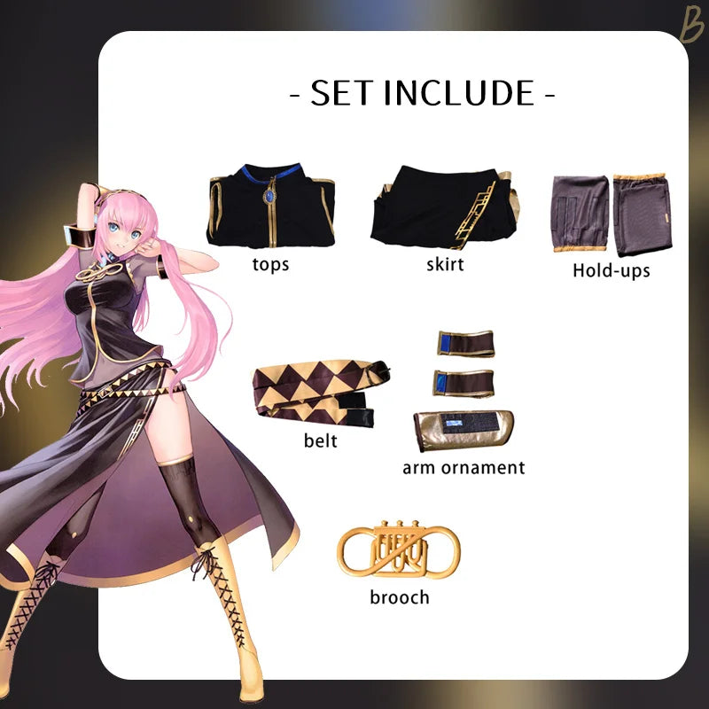 Luka Cosplay Costume – Chinese Uniform Game Outfit (Women Halloween Costume)
