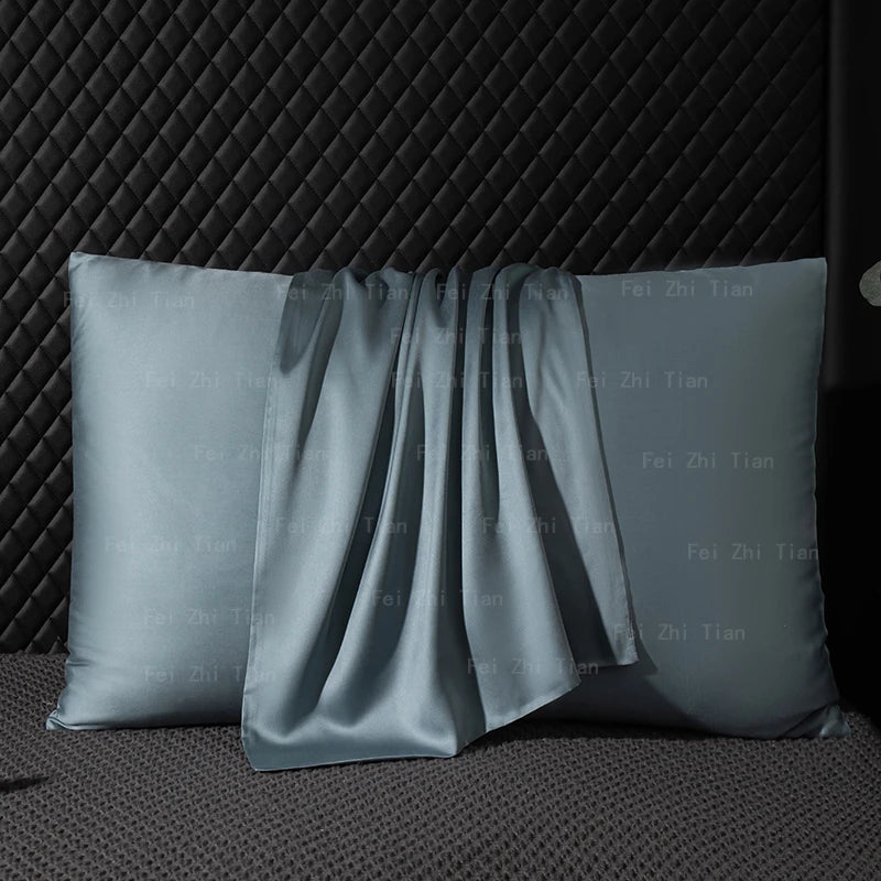 Funda de Almohada de Seda 100% Morera – Funda de Almohada de Seda de Lujo con Cierre de Sobre