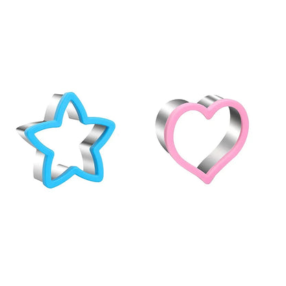 Kids Sandwich Cutters & Molds – Heart, Star & Cartoon-Inspired Bread Toast Shapes for Bento Boxes, Lunches & Fun Food Preparation