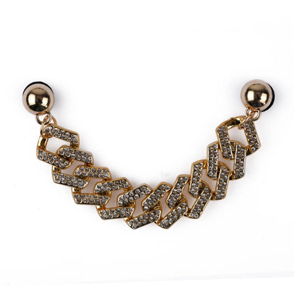 Bling Shoe Chains – Metal Shoe Charms & Sparkling Shoe Decorations for Girls & Women, Fashion Footwear Accessories & Gifts