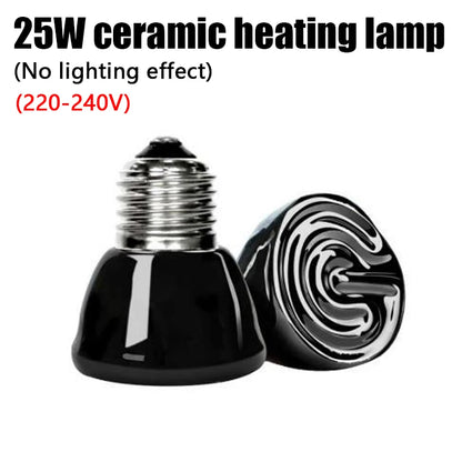 Reptile UVA UVB Heat Lamp Holder – Rotatable Dimmable Basking Spot Light with Simulated Sunlight for Turtles, Lizards & Terrariums, 220-240V