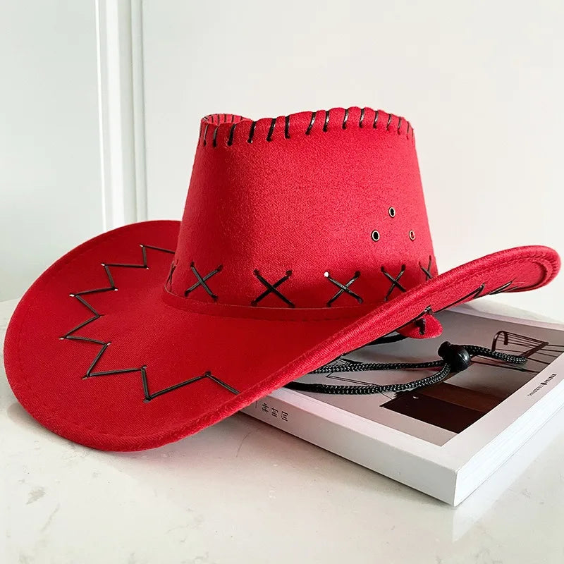 Bride Cowgirl Cowboy Hat – White Western Hat for Bachelorette Parties, Weddings & Bridal Showers