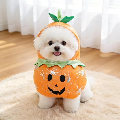Funny Halloween Pet Transformation Costume – Cute Costume Outfit for Small Dogs & Cats, Creative Pet Clothing for Halloween Parties & Dress-Up