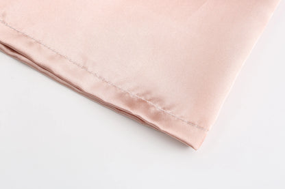 Rose Gold Satin Bridesmaid Robe – Team Bride Wedding Bathrobe for Women | Bridal Party Kimono Gown for Maid of Honor & Mother Gift
