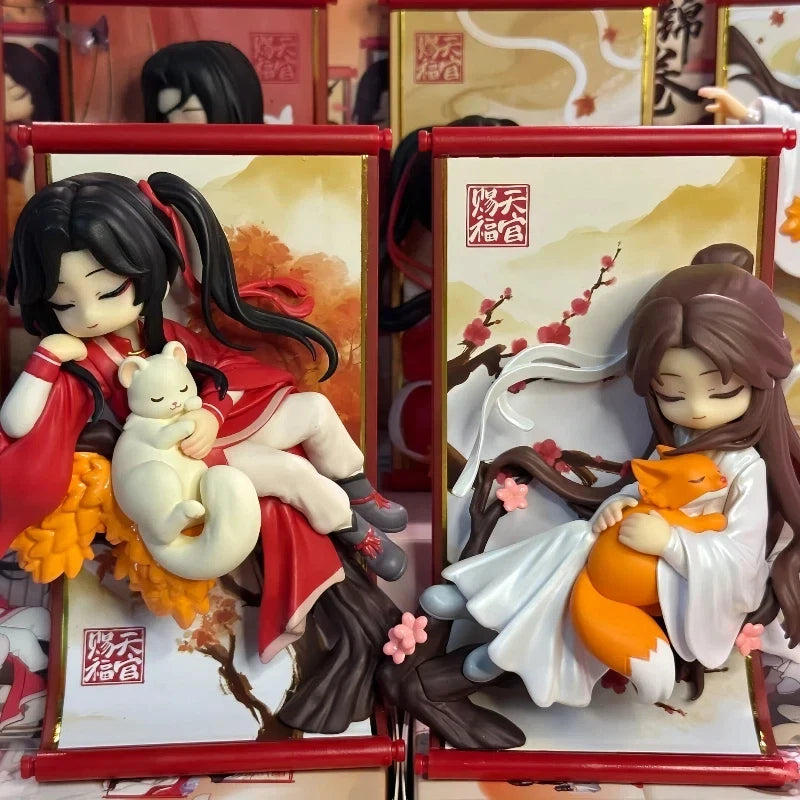 Heaven Official’s Blessing Scroll Series – Xie Lian & Hua Cheng Magnetic Sticker Blind Box, Anime Figure Ornament & Collectible Toy