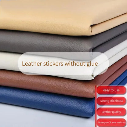 Leather Repair Tape PU Leather Patch Self-Adhesive for Sofa Couch Car Seat Bed Head Furniture Renovation Repair Home Decoration