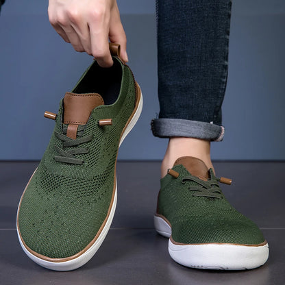 Chaussures de marche larges pour hommes – Baskets décontractées extra larges, chaussures confortables, légères et souples pour pieds larges
