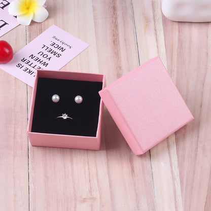 12PCS Paper Jewelry Gift Boxes for Rings, Earrings, Bracelets & Necklaces – Black & Gray Display Cases