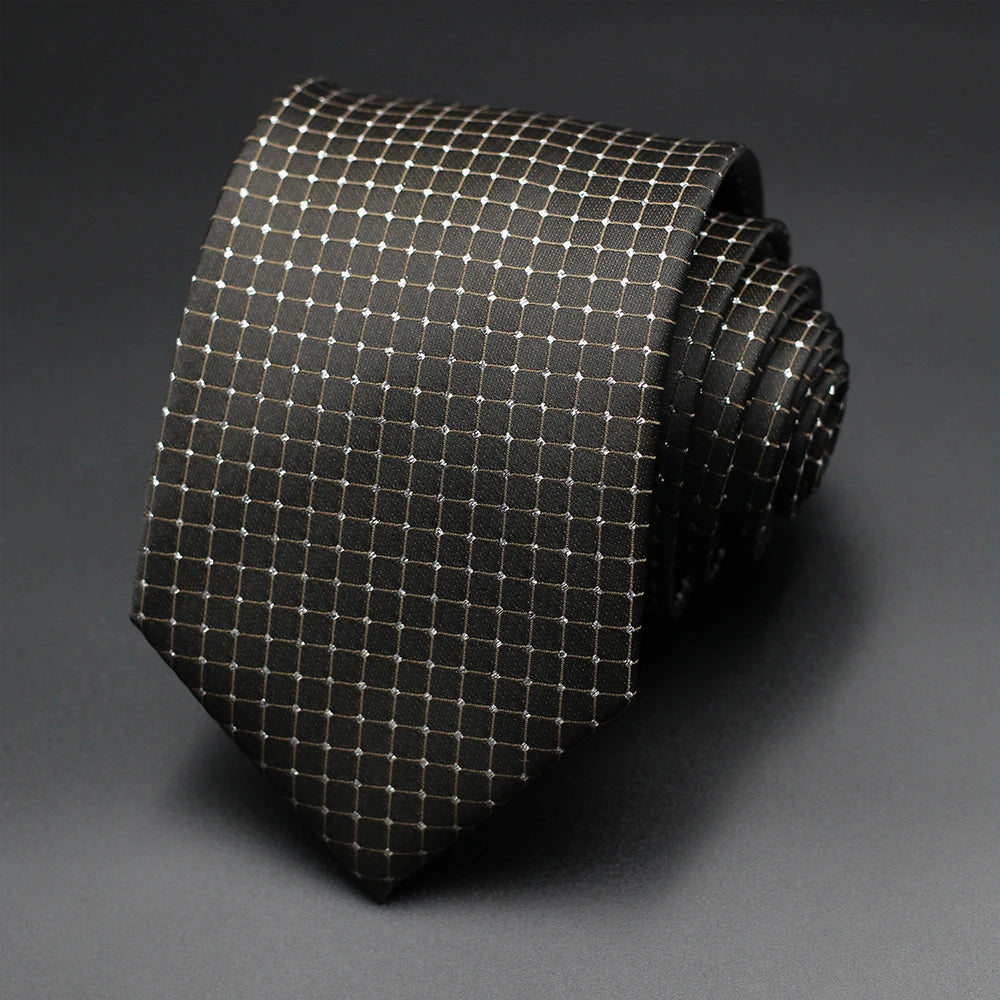 Corbata Floral de Puntos para Hombre – Corbata Casual de Moda Azul Roja Amarilla para Negocios, Bodas y Ocasiones Formales | Accesorio de Regalo