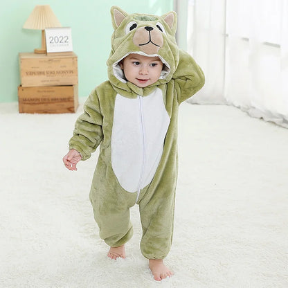 Wholesale Baby Costume Rompers – Winter Flannel Jumpsuit One-Piece for Girls & Boys, Toddlers & Kids