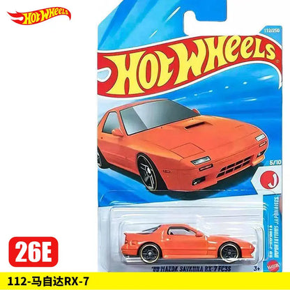 Hot Wheels 1:64 Mainline Series 2026 E Case Diecast Car – Collectible Toy Vehicle Models Featuring Simpsons, Pagani, Audi, Mazda & Dodge