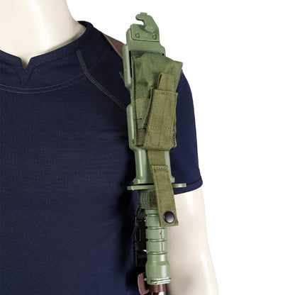 Resident Evil Leon S. Kennedy Inspired Cosplay Costume – Tactical Utility Belt Set with Bags, Holster & Officer Outfit Accessories for Carnival & Halloween