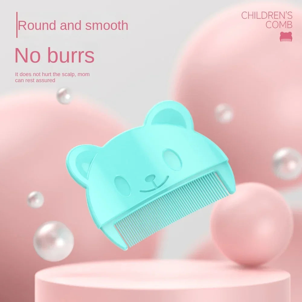Masseur de cuir chevelu et brosse à cheveux doux en silicone pour bébé – Peigne de bain doux pour nouveau-nés, nourrissons et tout-petits
