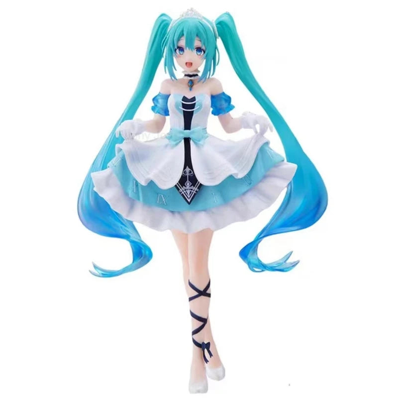 Hatsune Miku Anime Figure – Wedding Dress & Swimsuit Vocaloid PVC Action Figure Collectible Model Toy for Girls Gift