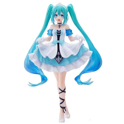 Hatsune Miku Anime Figure – Wedding Dress & Swimsuit Vocaloid PVC Action Figure Collectible Model Toy for Girls Gift
