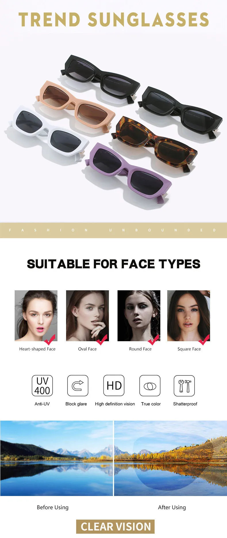 TANGOWO Retro Polarized Sunglasses for Women Men Luxury Designer Trend Sunglass UV400 Optical Lenses