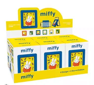 Caja Ciega Original de la Serie Miffy Estilo Antiguo – Minifiguras Lindas de Grano, Adornos Colgantes de Personajes de Anime, Juguetes y Regalos Coleccionables para Festivales