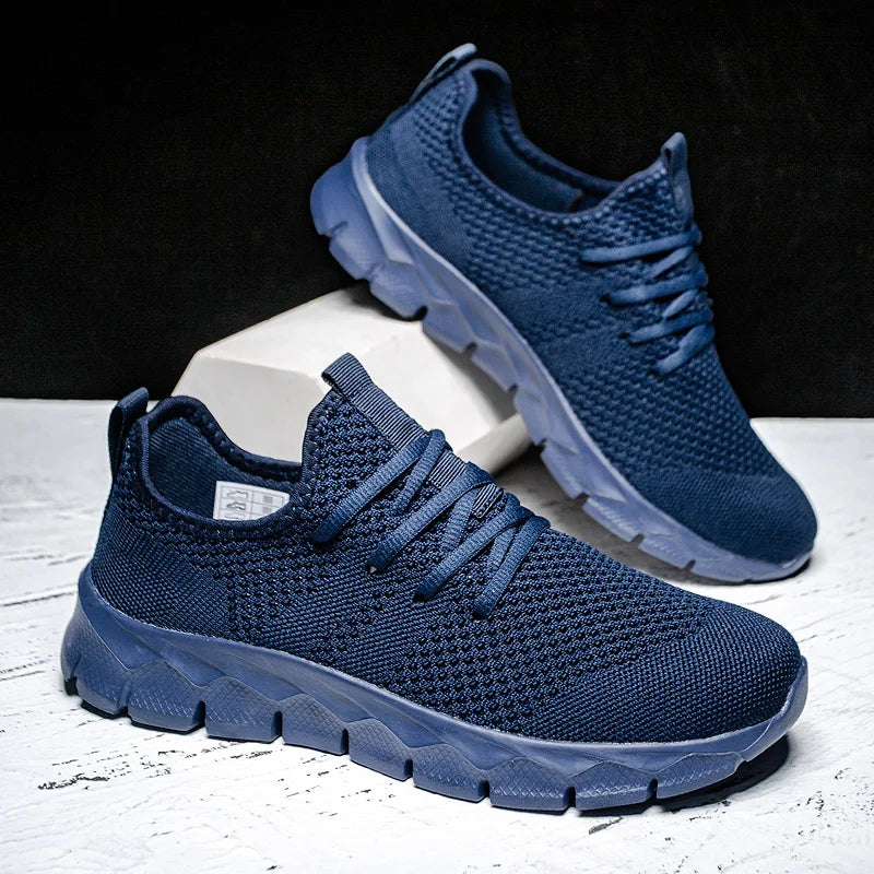 Men's Breathable Running Sneakers Lightweight Casual Walking Sports Shoes